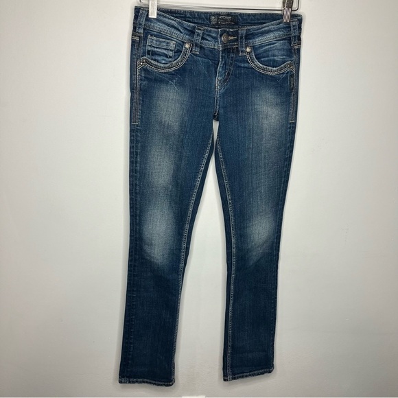 Silver Jeans Aiko Baby Bootcut Jeans Size 26 - Picture 1 of 10